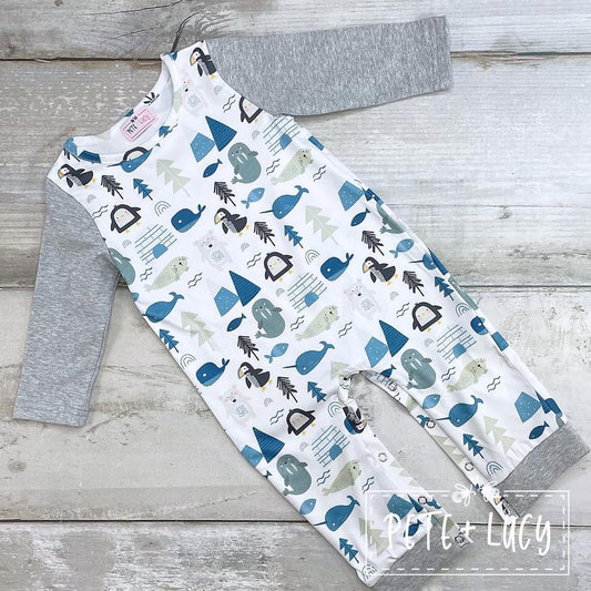 Arctic Friends Romper